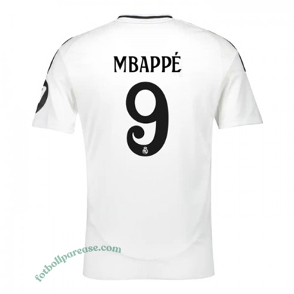 Real Madrid Mbappe 9 Matchtrojor Hemma Fotbollstroja 2024 251 1