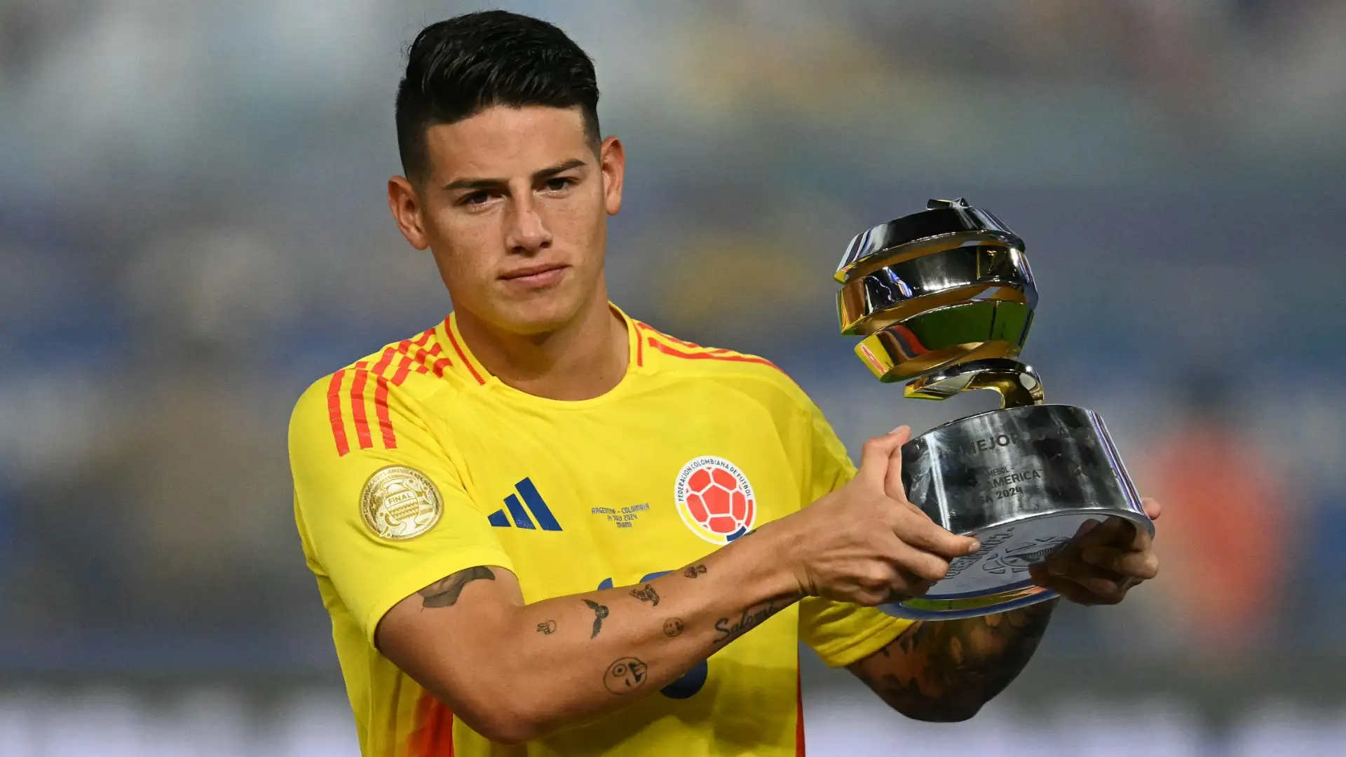 5-spills MVP for America's Cup, den allmektige James Rodriguez er her!