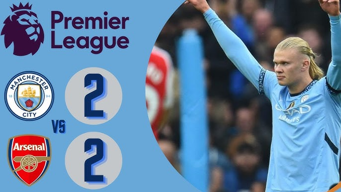 Premier League-kamp: Manchester City uavgjort 2-2 med Arsenal