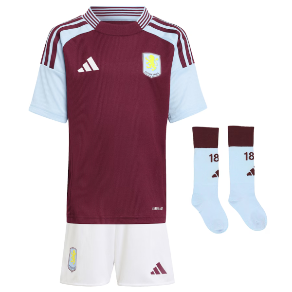 Aston Villa Barn Hjemmedraktsett 2024 2025 2